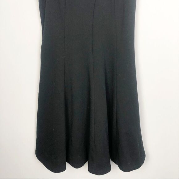 FREE PEOPLE | Cha Cha Black Fit & Flare Layla Skater Dress Women’s Size X-Small - Picture 7 of 14